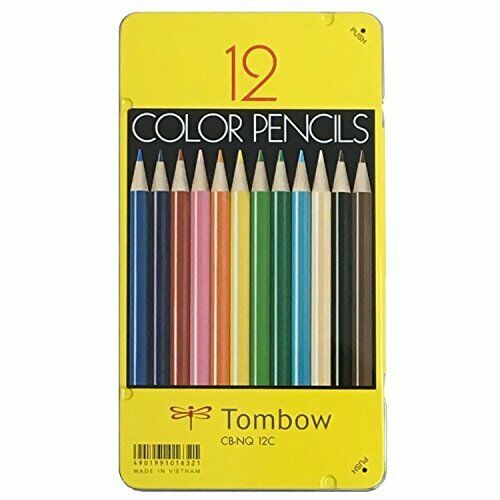 Tombow Pencil Color Pencil Nq 12 Colors Cb-nq12c