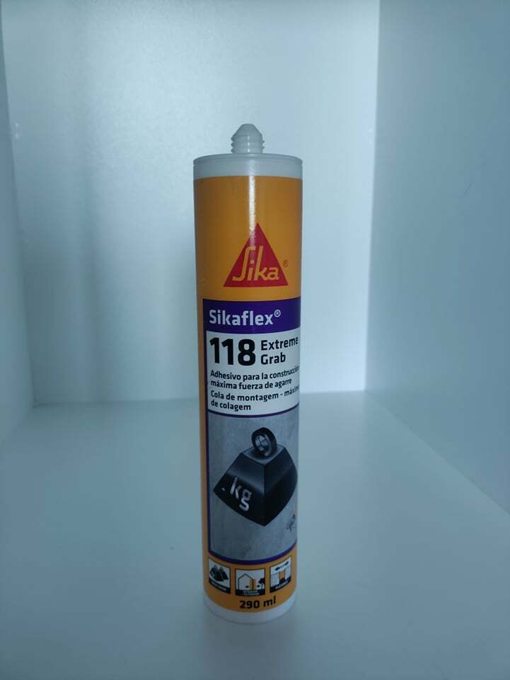 Sikaflex®-118 Extreme Grab White Construction Adhesive 290ml Cartridge