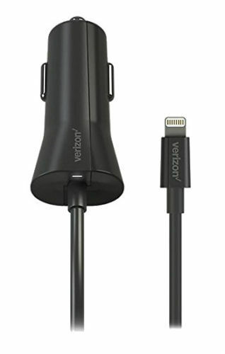 Apple Certified Lightning Car Charger For Iphone Se/5s/6/6s/6 Plus/6s Plus/ipad