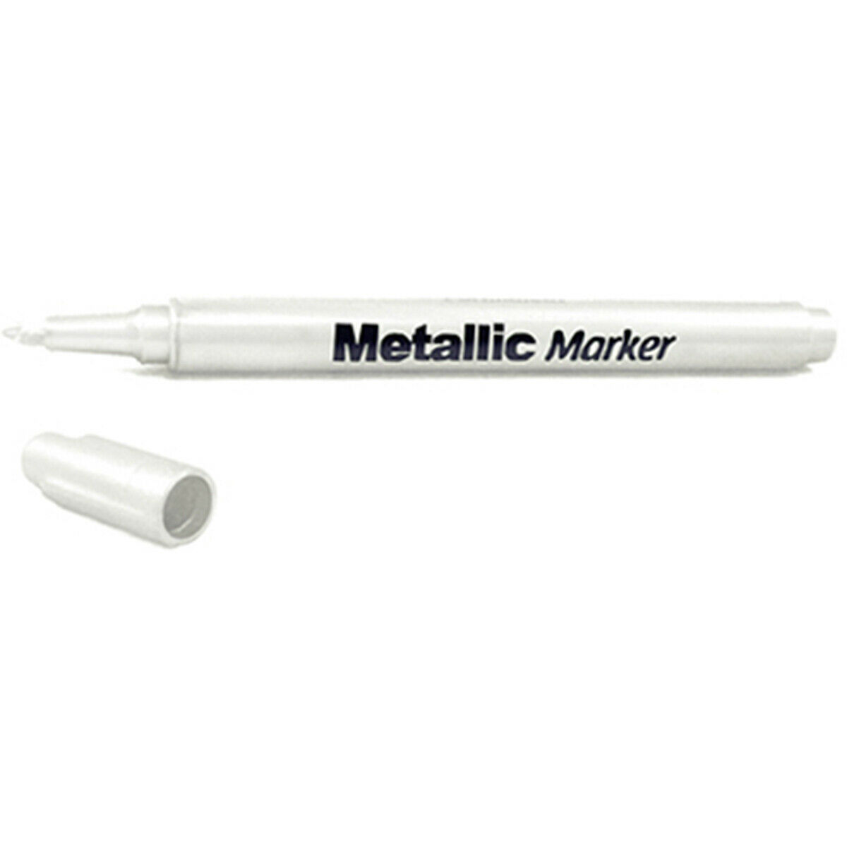 Metallic Permanent Marker 1.2mm Fine Point-white