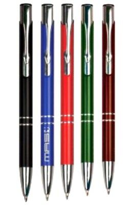 Personalized High Quality Metal Ballpoint Pen - You Choose Text And Color!