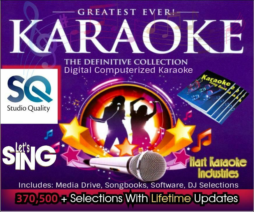 Collectors Studio Karaoke Hard Drive System - Every Song Ever! Lifetime Updates