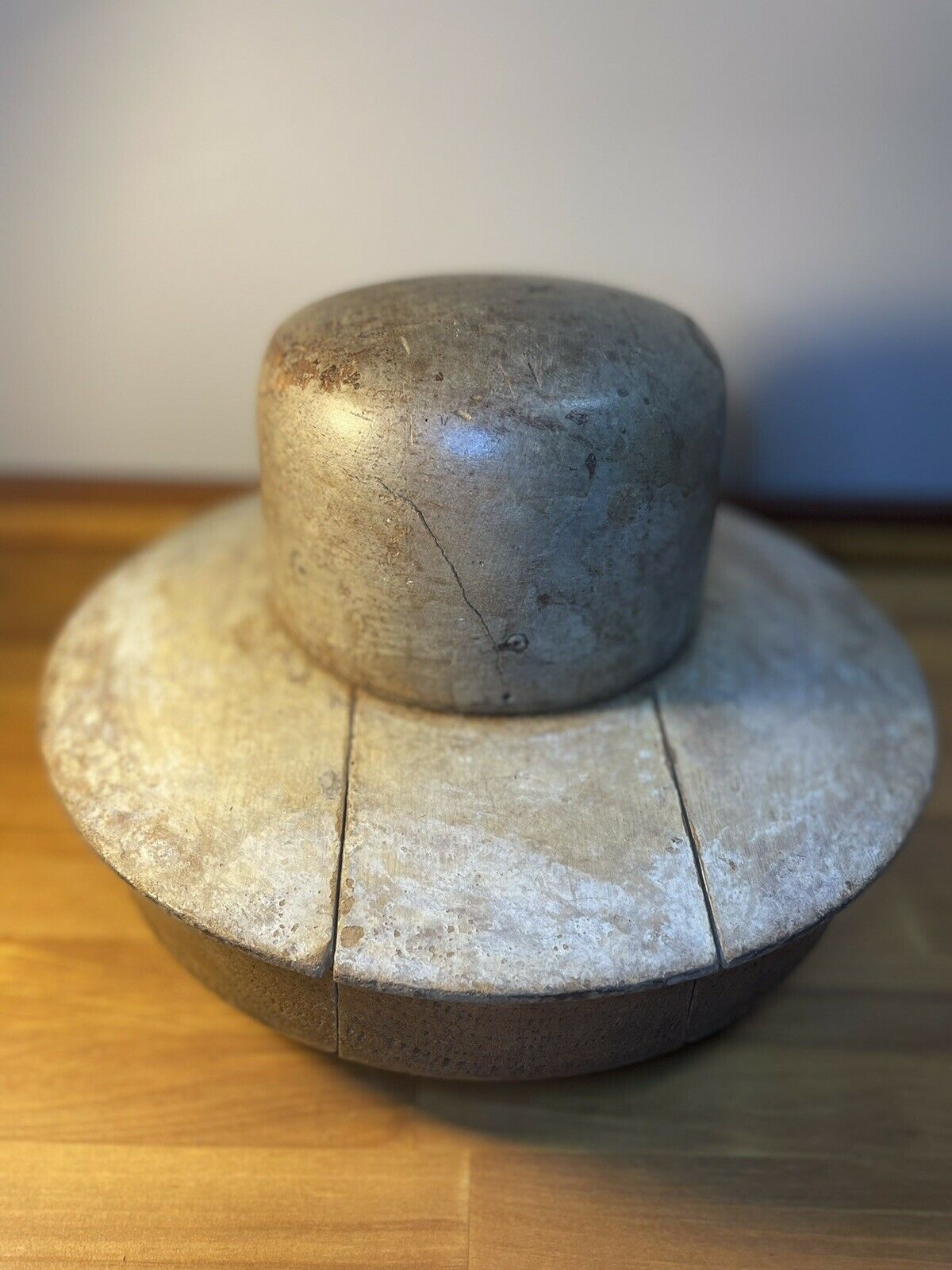 Vintage Wooden Hat Block